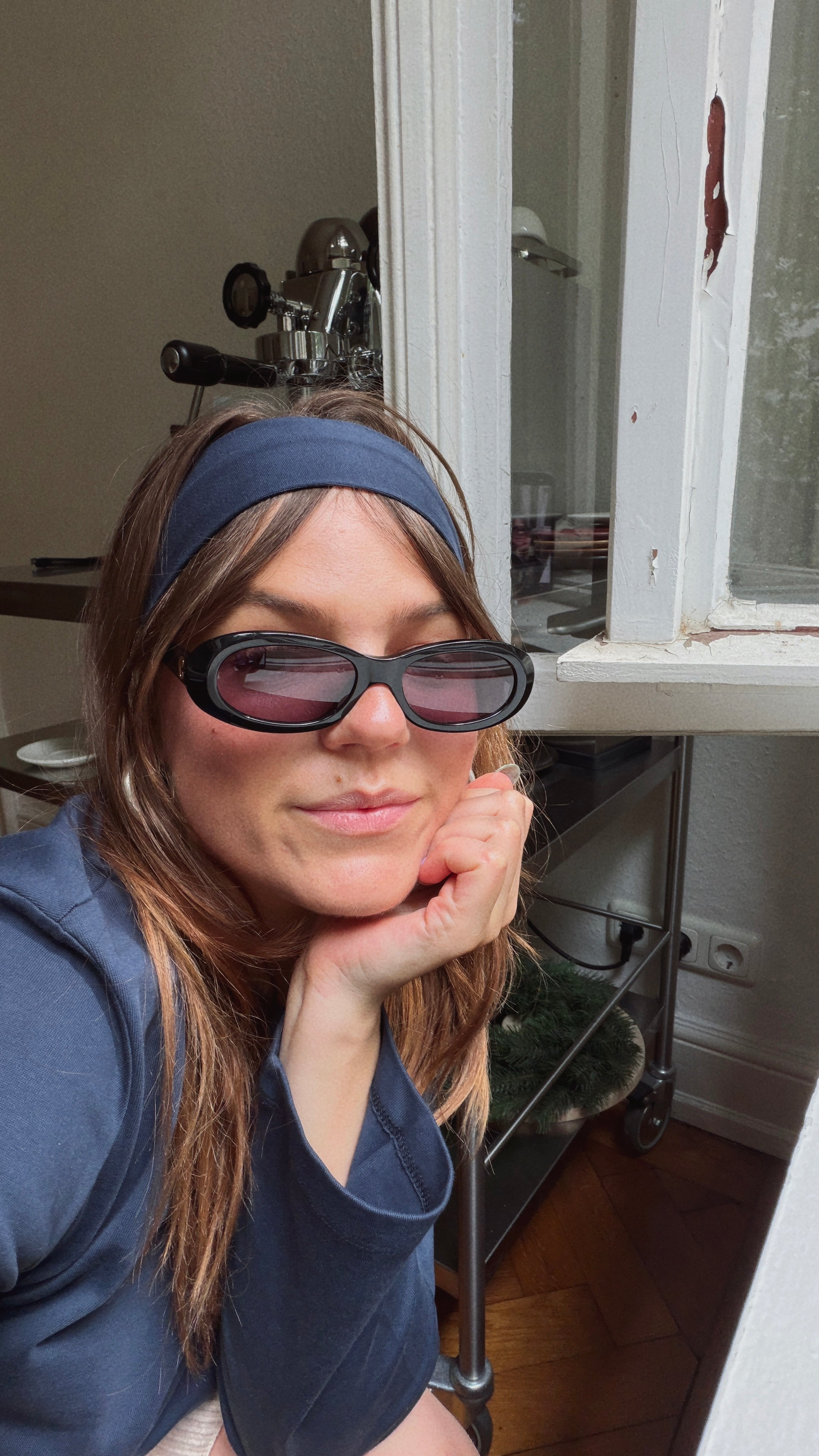 Dover Headband Navy